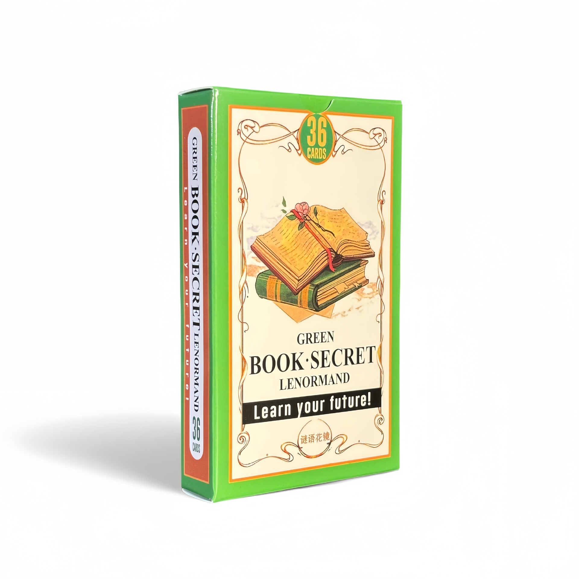 Board Game Of Life - Green Book Secret Lenormand Orakelkarten 36