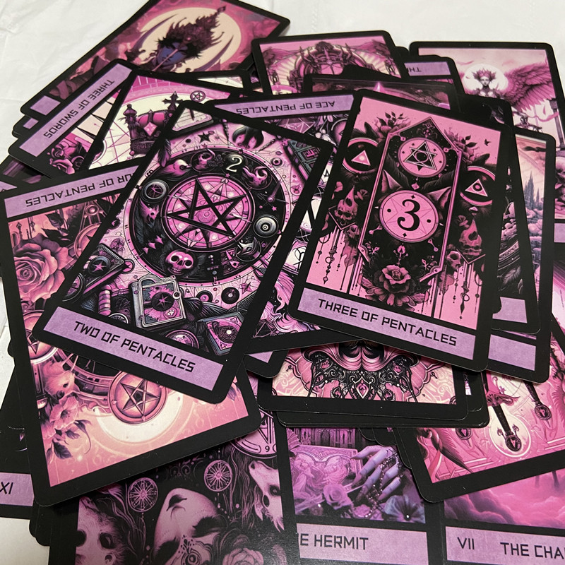 Rosa Gothic Tarot-Deck 78 Kart – Board Game Of Life Bewertung und Preis