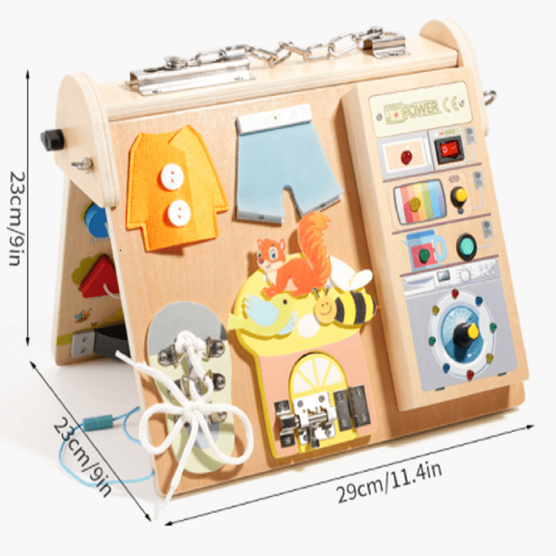 Hölzernes 4-in-1 Busy Board mi – Board Game Of Life Bewertung und Preis