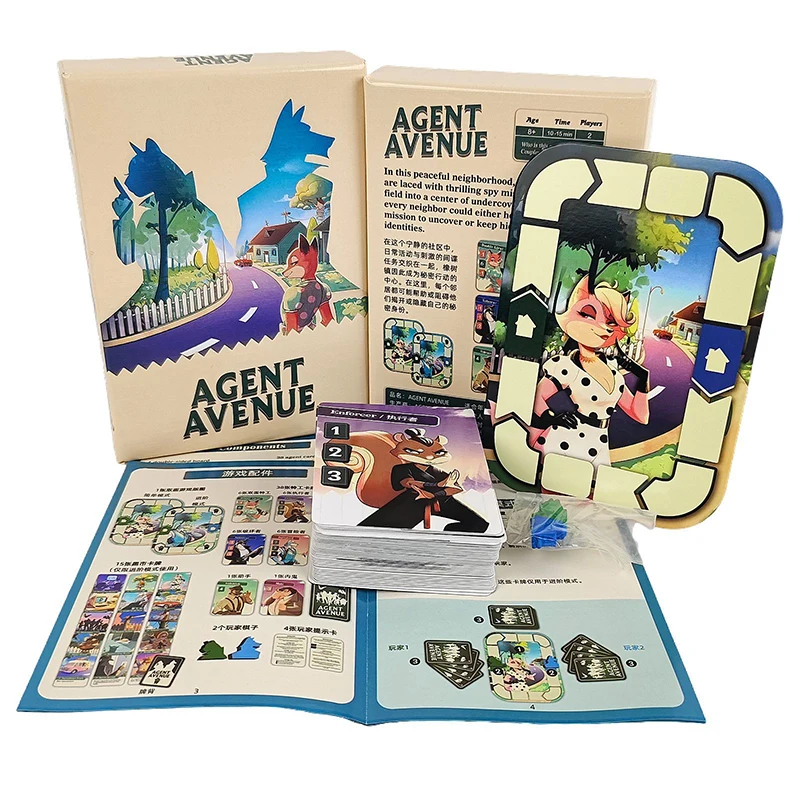 Agent Avenue Brettspiel Englis – Board Game Live Bewertung und Preis